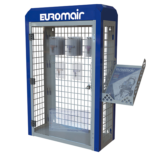 Vitrine pièces détachées murale