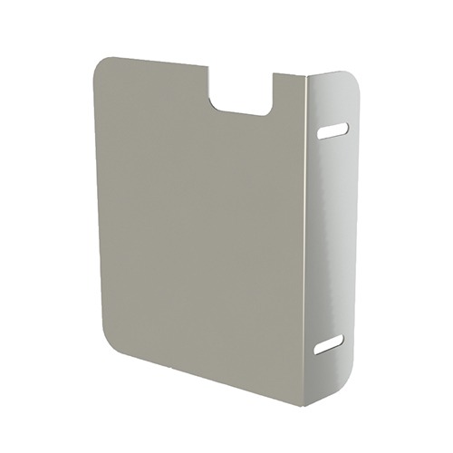 E50 compressor left deflector on air outlet side  coté sortie d'air compresseur E50