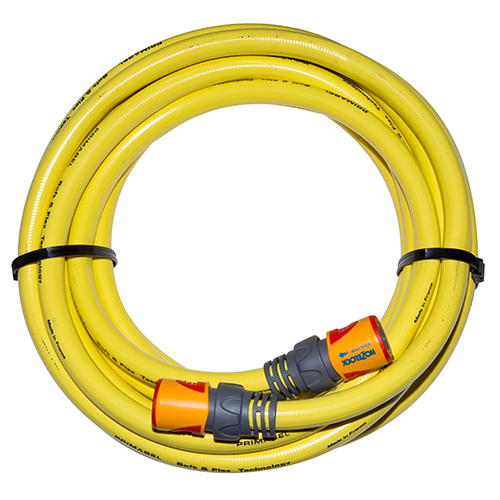 Watering hose Ø 19 x 10 m with push-to-fit attachments  ø 19 x 10 m avec attaches rapides