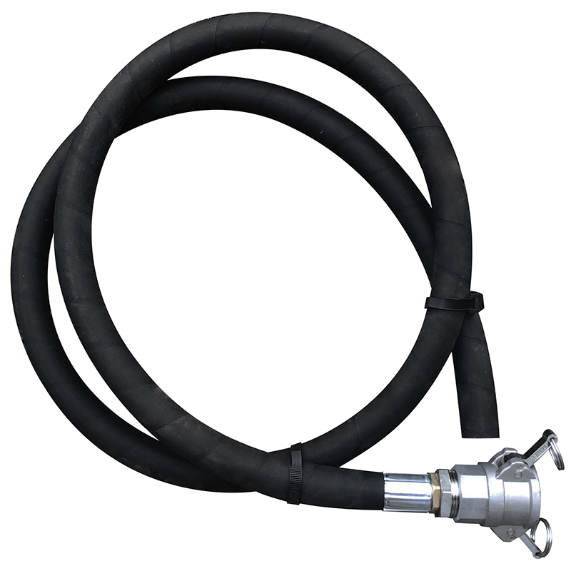Pouring product hose Ø 19 x 2 m with 1 x 1