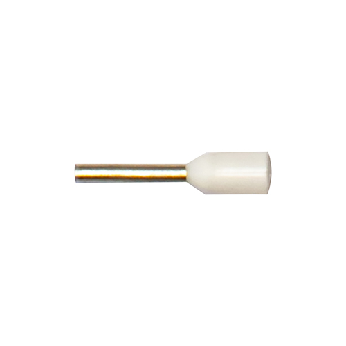 Embout câblage  simple blanc ø 0.5