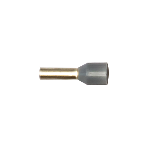 Embout câblage  simple gris ø 2,5