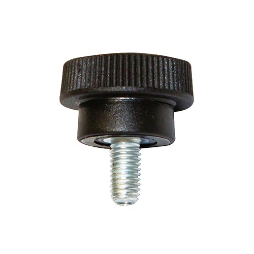 Ø22 M5 x 10 outer threaded plastic thumb wheel  ø 22 fileté M5 x 10