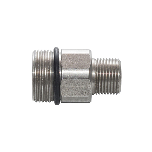 M24-150 M x 3/8 M male quick-fit attachment - 500 bar  mâle M24-150 M x 3/8