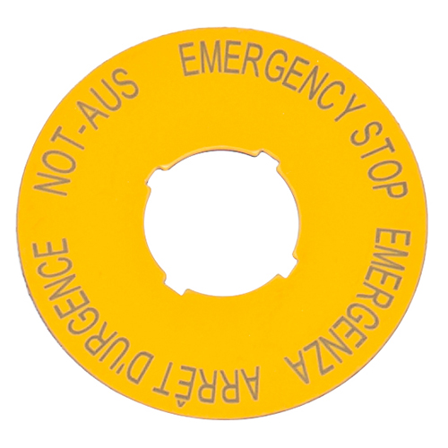 Round sticker 