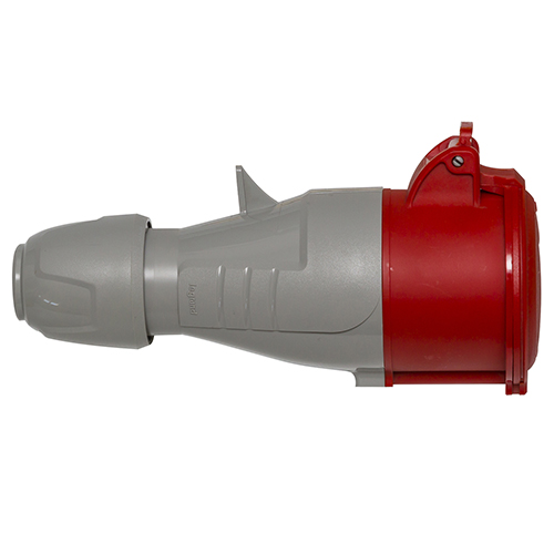 Female D electric socket 3P + N + T 32A  D femelle 3P + N + T 32A