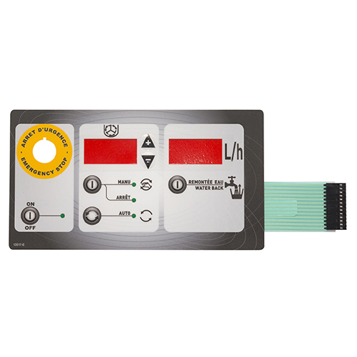MIXPRO 70 front with membrane  à membrane MIXPRO 70