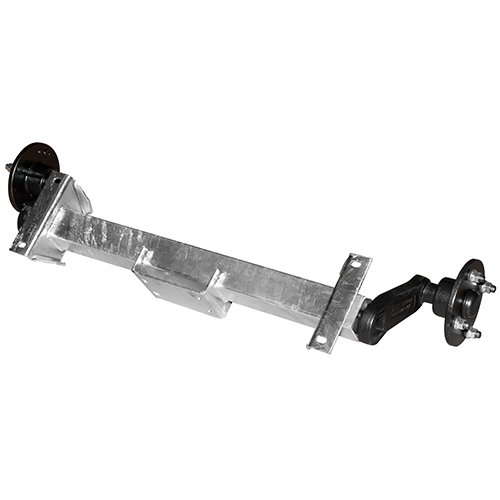 Axle 750 kg hub 98x4 EAB 715 AL-KO - CP 60  kg moyeu 98x4 EAB 715 AL-KO - CP 60