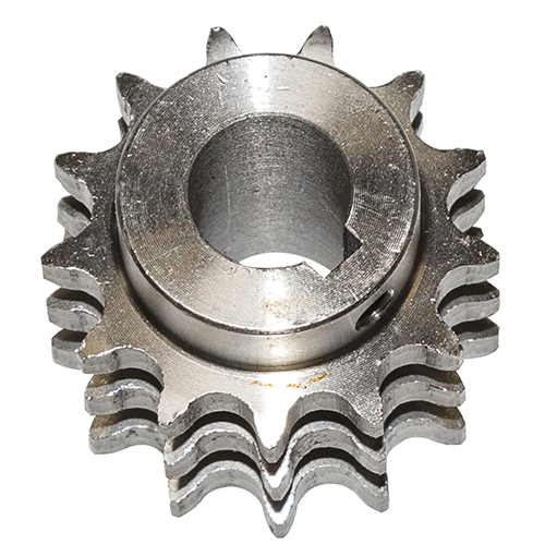 13 teeth triple sprocket for blowing machine  13 dents cardeuse
