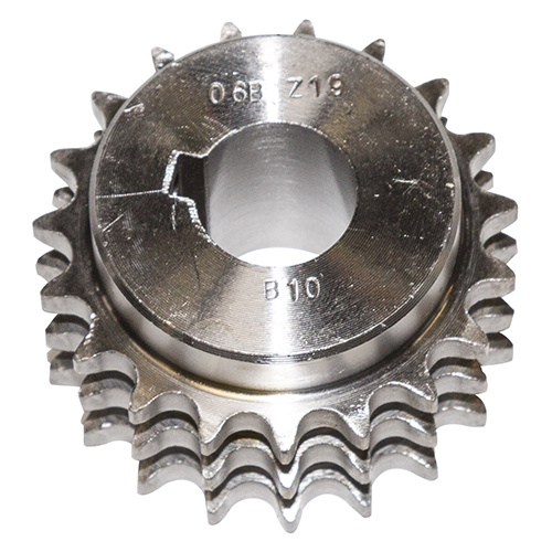 19 teeth triple sprocket for blowing machine  19 dents cardeuse