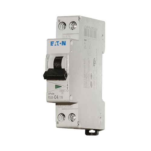 Circuit breaker Ph+N 4A 10kA- CP electric  4A 10kA- CP électrique