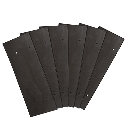 Jeu de  6 pales caoutchouc distributeur TURBISOL 200