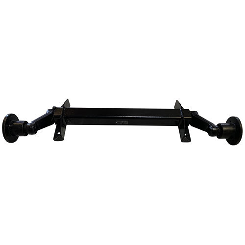 Axle 750 Kg hub 100x4 with U attachment EAB 715 - CP 60  Kg moyeu 98x4 EAB 715 OMC - CP 60