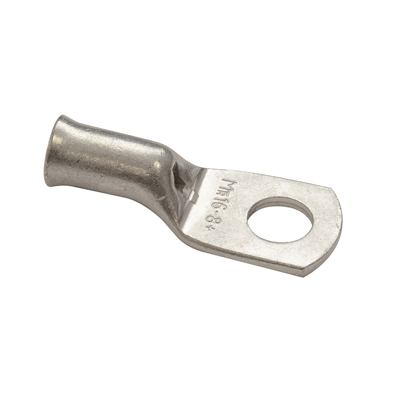 Cosse à&nbsp;souder  sur fil 16 mm² percée ø  8