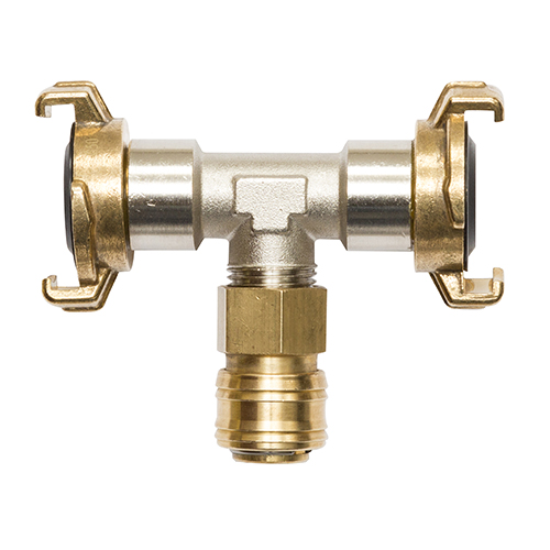 GEKA tee fittings - female quick connector  Geka - raccord rapide femelle