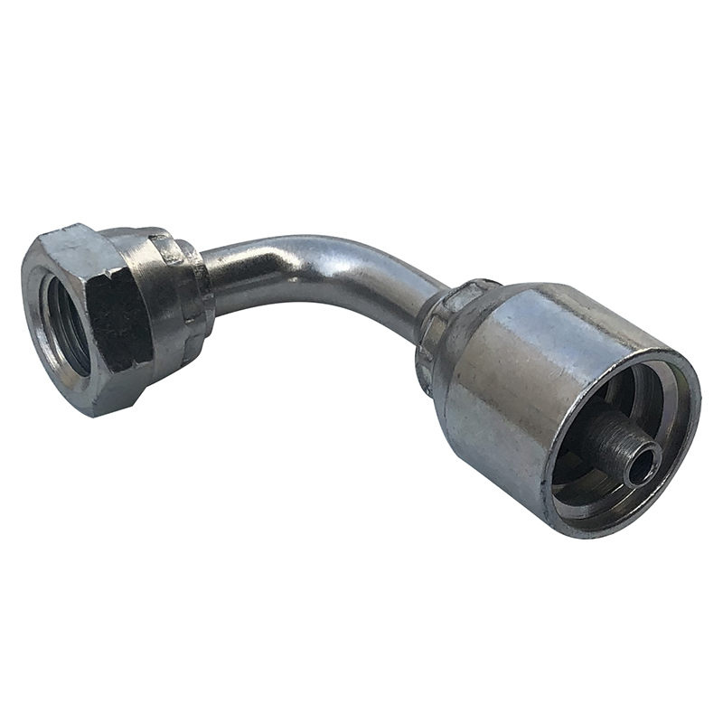 Raccord HP  90° prêt à sertir 1/4