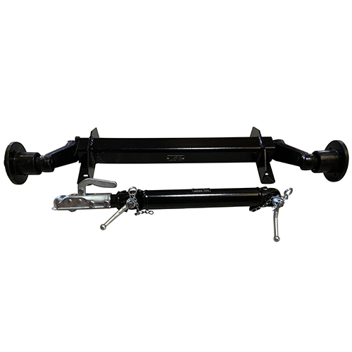 Axle + complete drawbar X-PRO D140  timonerie complète X-PRO D140