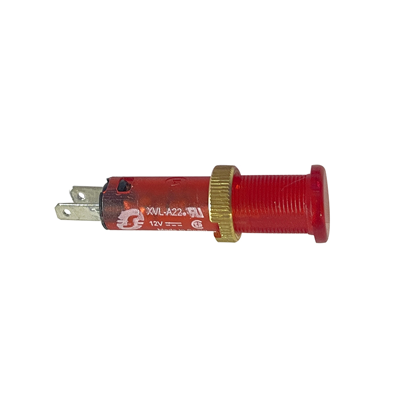 Voyant rond  ø 8 Led rouge IP40 12V