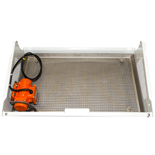 CP 60 vibrating sieve  - mesh 10 x 10 mm  CP 60 - maille 10 x 10 mm