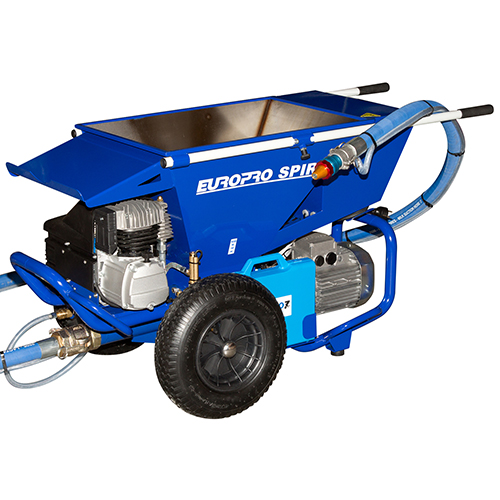 COMPACT-PRO SPIR spraying machine with compressor  COMPACT-PRO SPIR avec compresseur