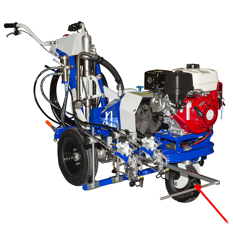 Machine à&nbsp;tracer  airless HYDROLINE XL autotractée - 2 pistolets