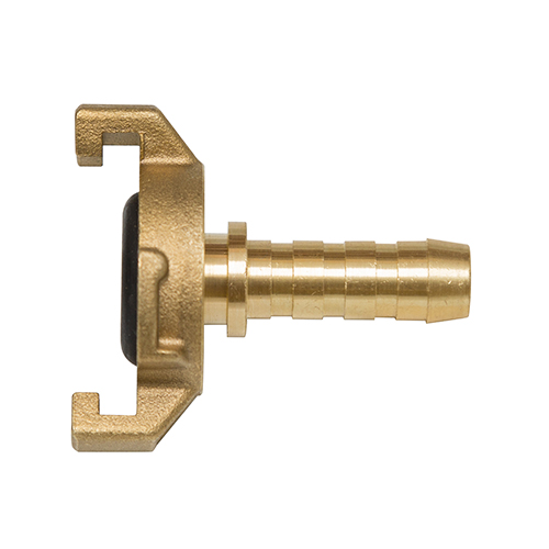 Quick fit coupling with corrugated shank of 13 - 15  à queue cannelée de 13 - 15