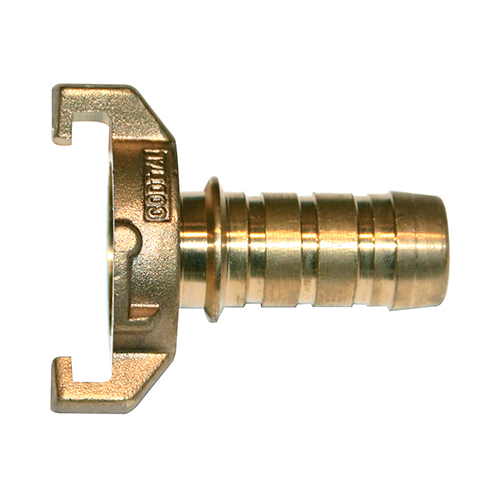 Quick fit coupling with corrugated shank of 25 - 27  à queue cannelée de 25 - 27