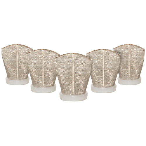 Metal lower bowl strainer x 5  inférieur x 5 métallique