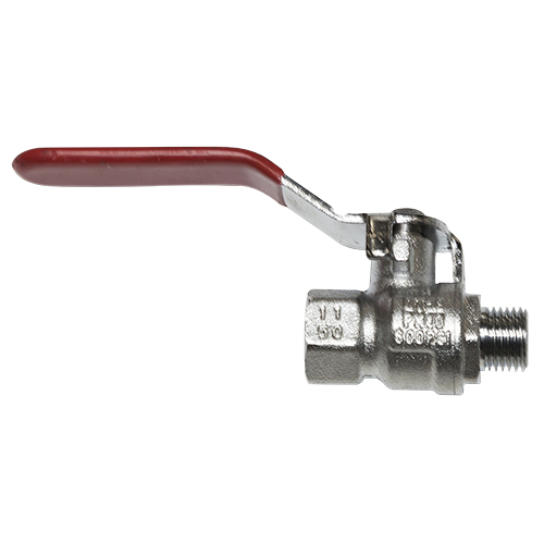 Red handle valve M1/4