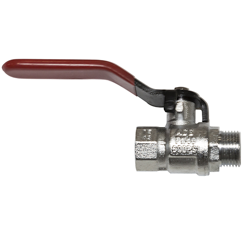 Red handle valve M3/8