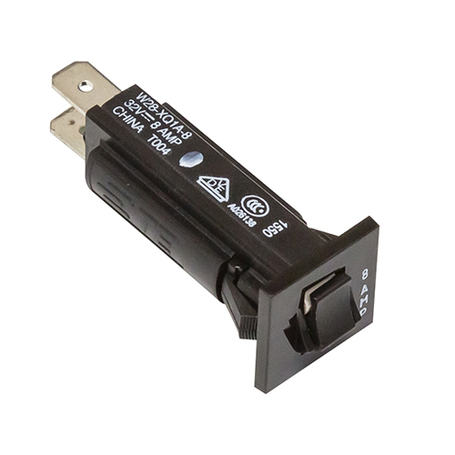 8 A squared thermal breaker  thermique carré  8 A