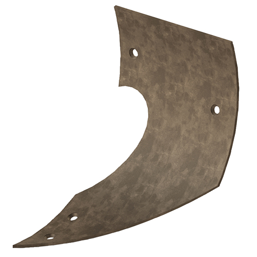 X-SCREED rear bottom outlet wear plate  sortie inférieure arrière X-SCREED