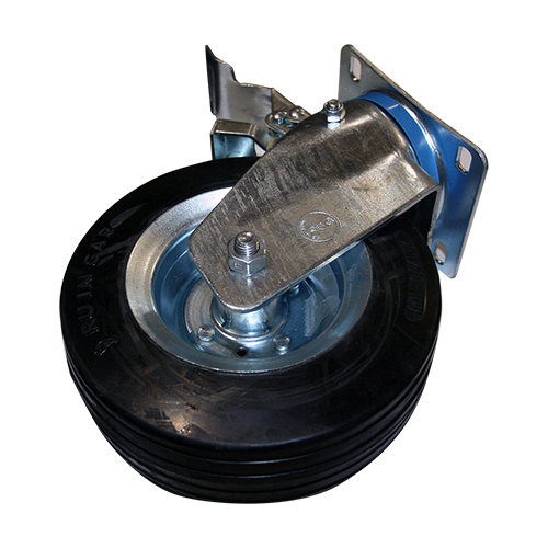 Pivot wheel with brake  avec frein