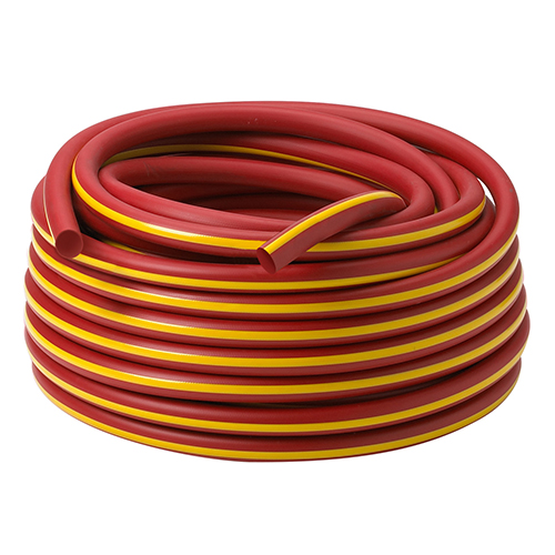 Yellow and red PVC hose ø 19 x 26 by the metre  rouge et jaune ø 19 x 26 au mètre