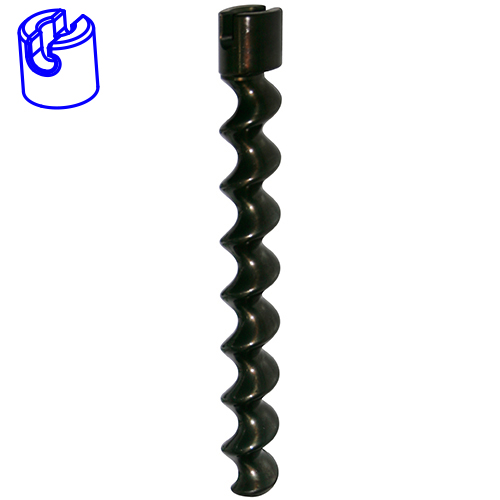 MIXER 13 D4-3 D4-1/2 pump rotor with bayonet head  MIXER 13 D4-3 D4-1/2 tête baïonnette