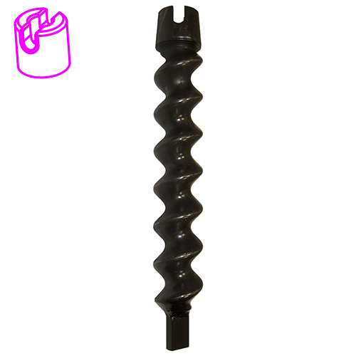 MIXER  1 D6-3 long life pump rotor with pivot pin  MIXER  1 D6-3 longue vie avec axe d'entrainement