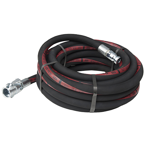 Product hose ø 25 x  5 m  with M25 x F25 couplings  ø 25 x  5 m  avec raccords M25 x F25