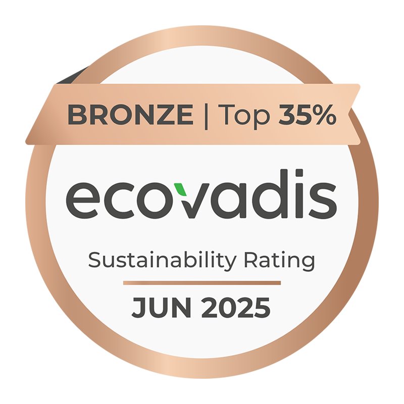 EcoVadis : médaille de bronze