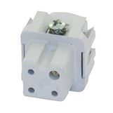 Blowing machine female insert 3 p + T  3 P + T cardeuse