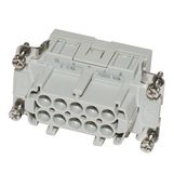Female insert 10 p + T  10 P + T