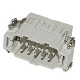 Male insert 10 p + T  10 P + T