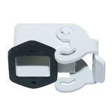 Insulating bend socket base  3p + G - 1 lever  isolante 3 p + T - 1 levier
