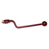 Red bend handle for lance (square of 14)  coudée Rouge (carré de 14)