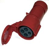 Female electrical plug 3P + G 16A  D femelle 3P + T 16A