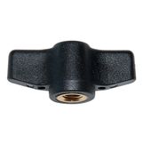 M8 plastic butterfly valve  M8