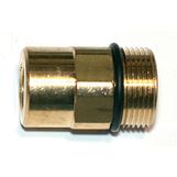 Male quick fit attachment M24-150 M x 1/4 F  mâle M24-150 M x 1/4