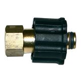 Female quick fit attachment M22-150 F x 3/8 F single coupling  femelle M22-150 F x 3/8