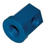 24 P nickel plated brass air inlet coupling  d'air laiton nickelé 24 P