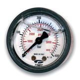 63 mm oil manometer 1/4 conical 0 to 400 bar  1/4