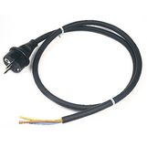 Supply cable with moulded plug 3G 1 mm²  avec fiche moulée 3G 1 mm²
